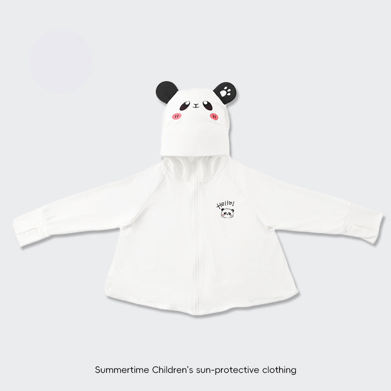 Damen Sportjacke mit Kapuze und Tiermotiv Drune