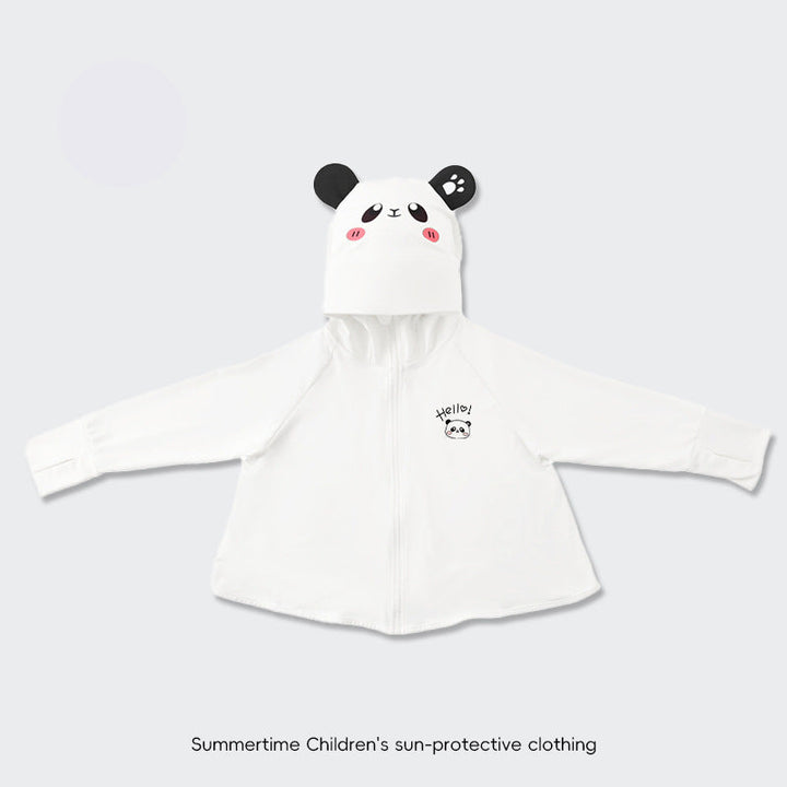 Damen Sportjacke mit Kapuze und Tiermotiv Drune