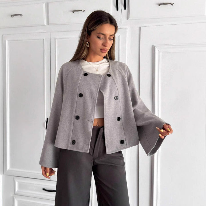 Damen Modische Oversized Jacke