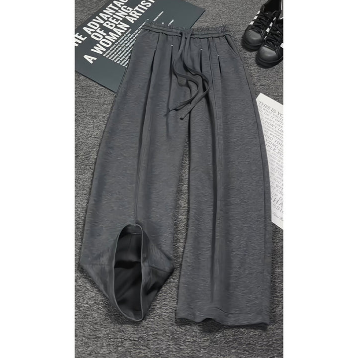 Damen Fließende Palazzo-Hose Drune