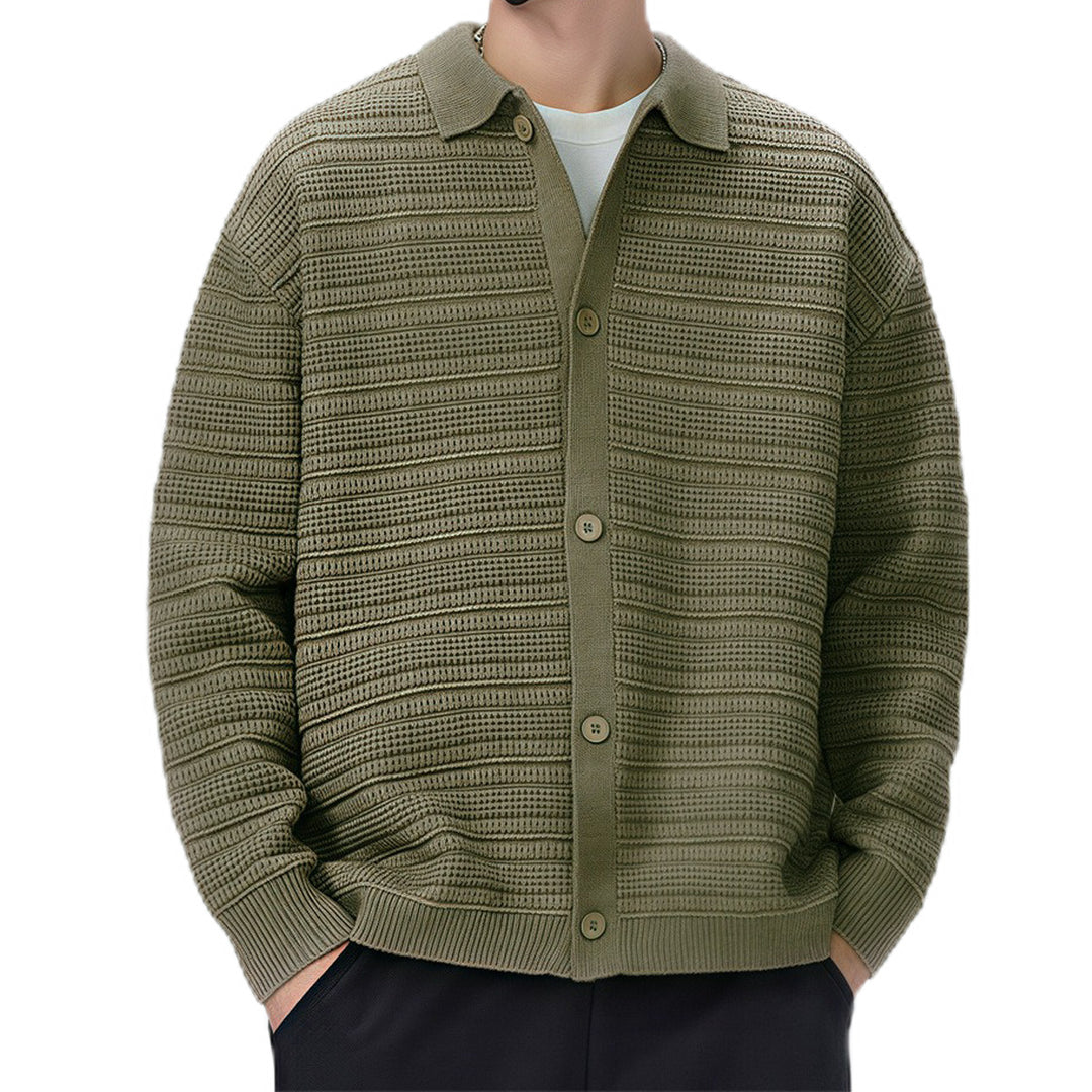 Herren Modische Strickjacke Drune