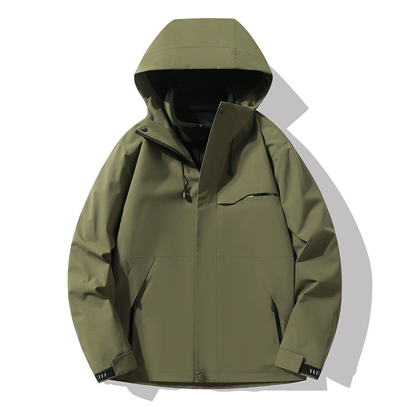 Herren Wetterfeste Outdoor Jacke Drune