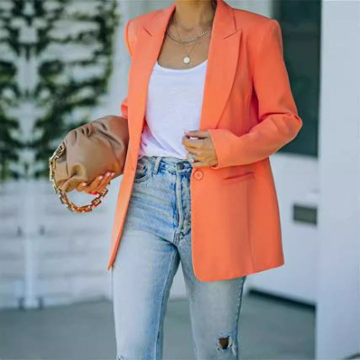 Damen Eleganter Blazer mit modernem Schnitt und praktischen Taschen Drune