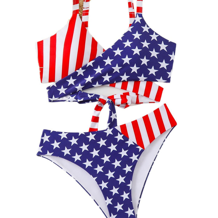 Damen Triangel-Bikini mit innovativem Wickel-Design Drune