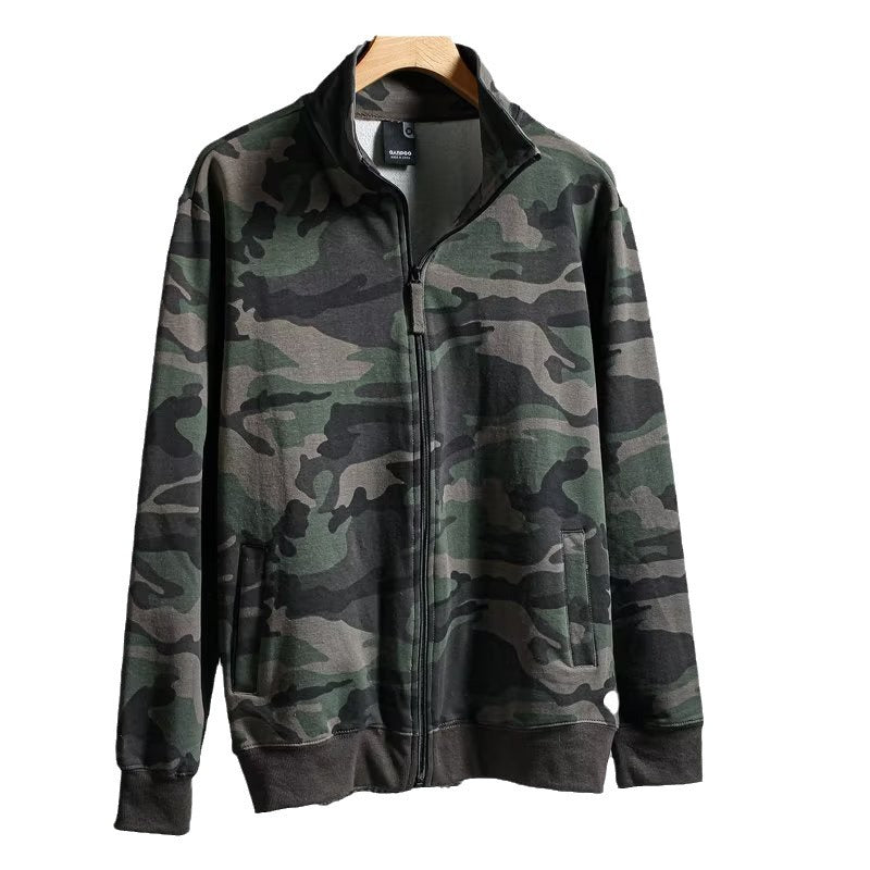 Herren Urbaner Steppjacke mit hohem Kragen Drune