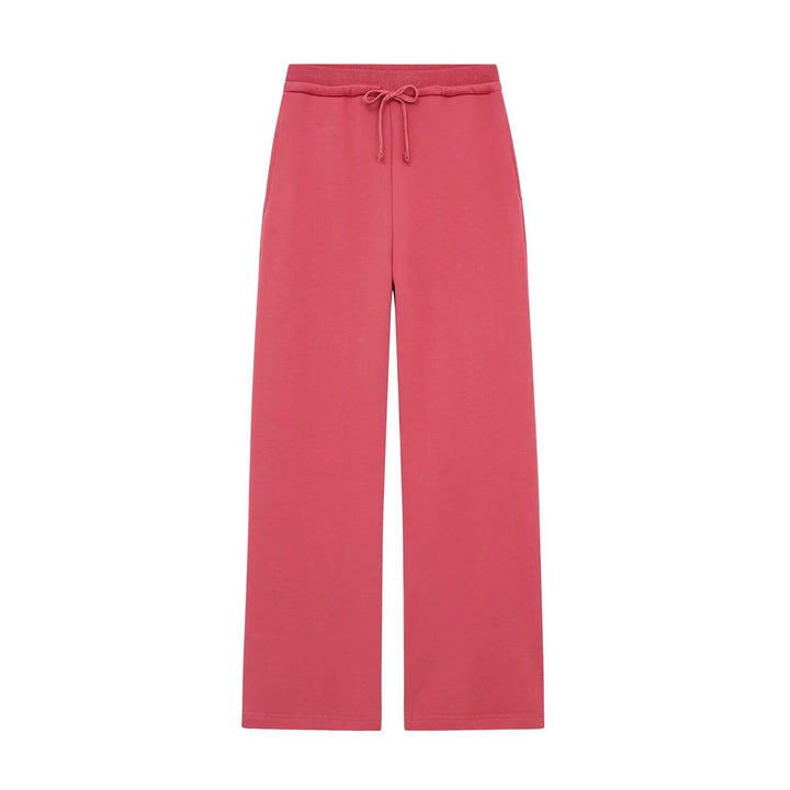 Damen Weite High‑Waist Palazzo‑Hose mit elastischem Bund und fließender Silhouette Drune