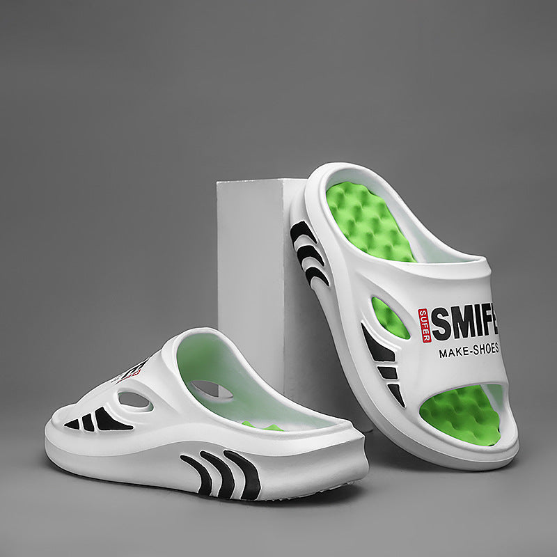 Herren Wellness-Badesandalen mit ergonomischem Design und Massagefunktion Drune