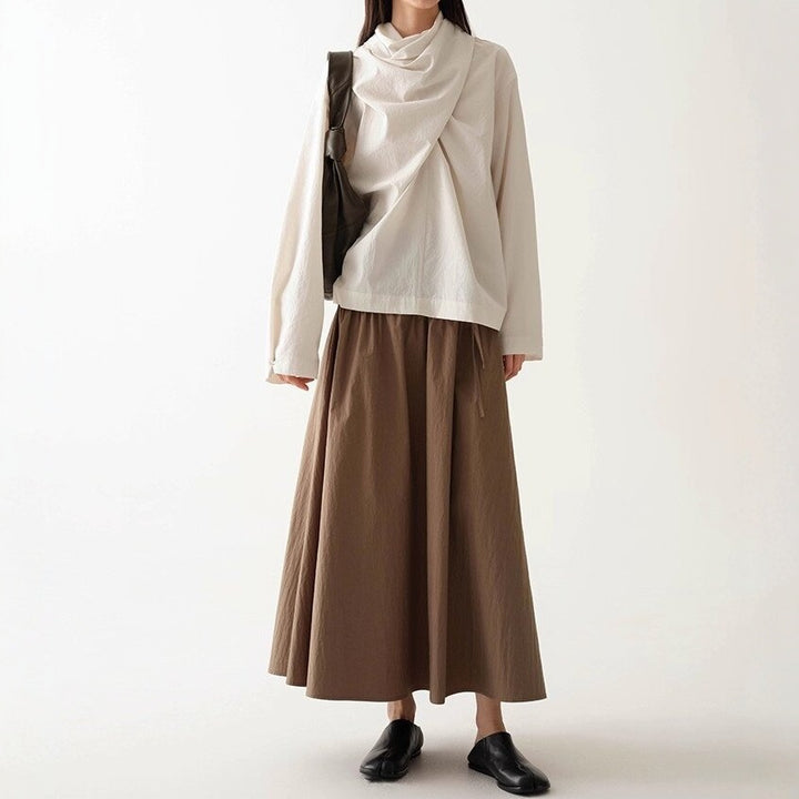 Damen Innovative Oversized Bluse Drune