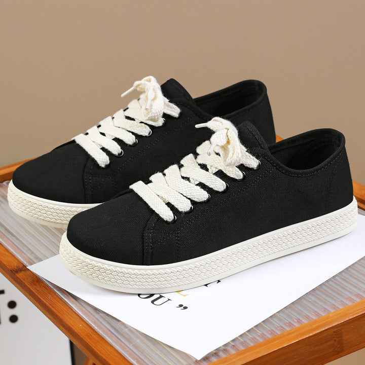 Damen Urbanes Canvas Sneakermodell mit zeitlosem Design Drune