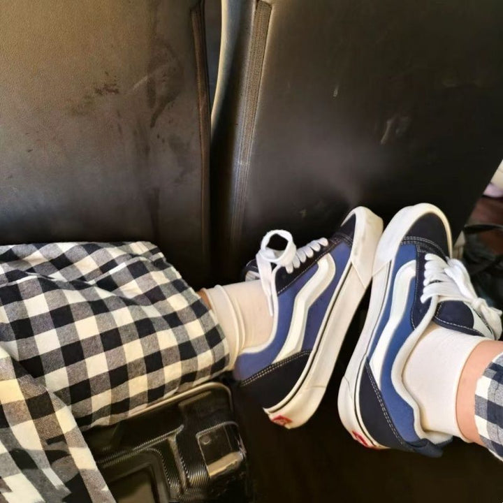 Damen Modische Sneakers mit trendiger Oberflächengestaltung Drune