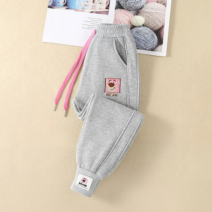 Damen bequeme Sweatpants mit Kordelzug Drune