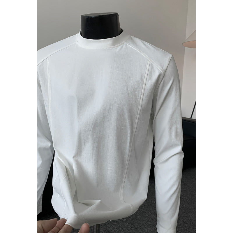 Herren Sportlicher Longsleeve-Oberteil Drune