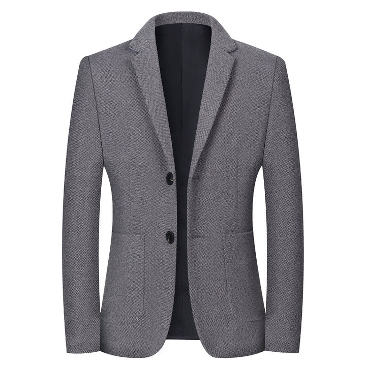 Herren Klassischer Blazer aus hochwertigem Materialmix Drune