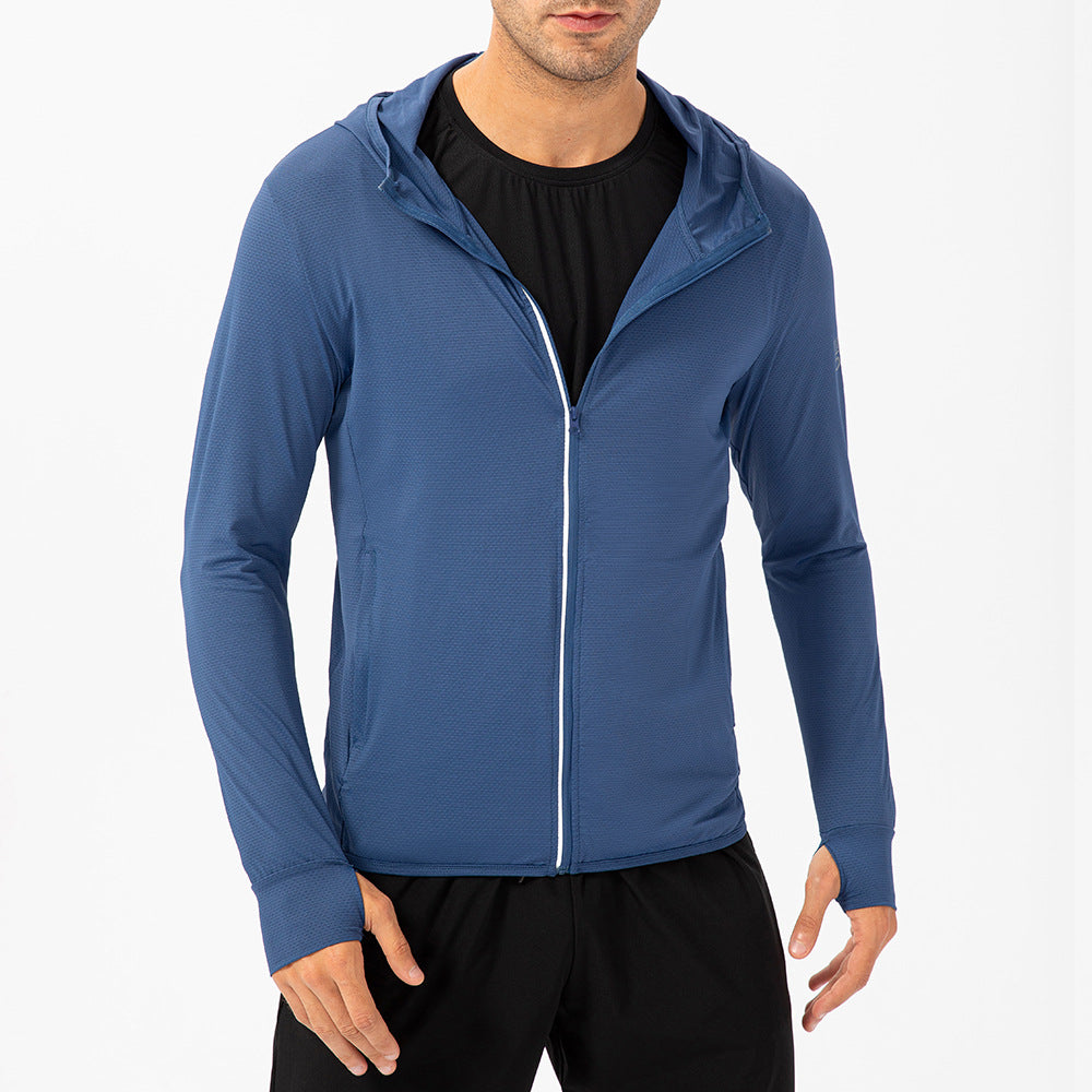 Herren Sportjacke mit UV-Schutz und atmungsaktiven Einsätzen Drune