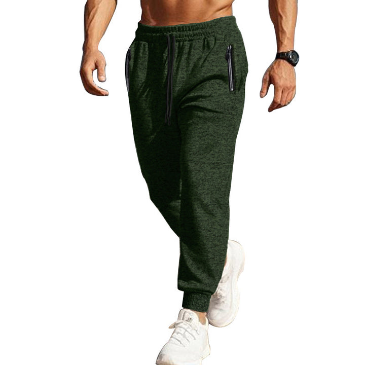 Herren Sportliche Freizeitpants mit seitlichen Reißverschlusstaschen Drune