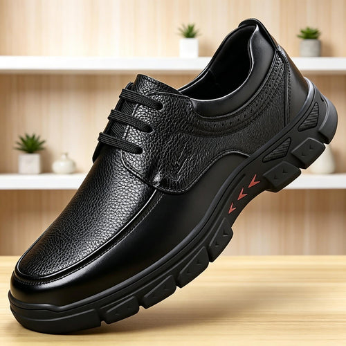 Herren Elegante und sportliche Ledersneaker Drune