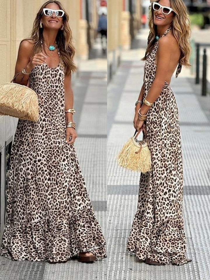Drune | Damenkleid mit Leopardenmuster