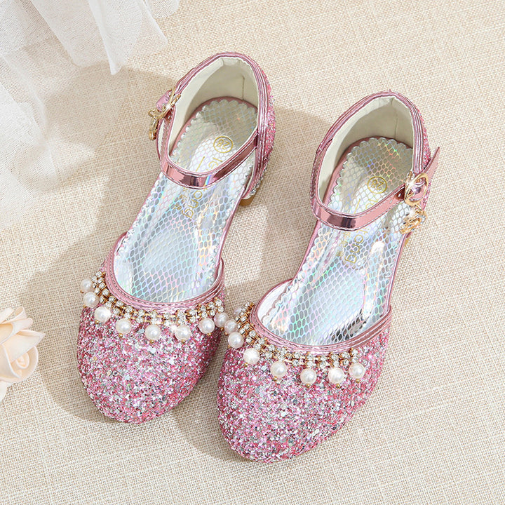 Damen Glitzernde Festtagsballerinas Drune