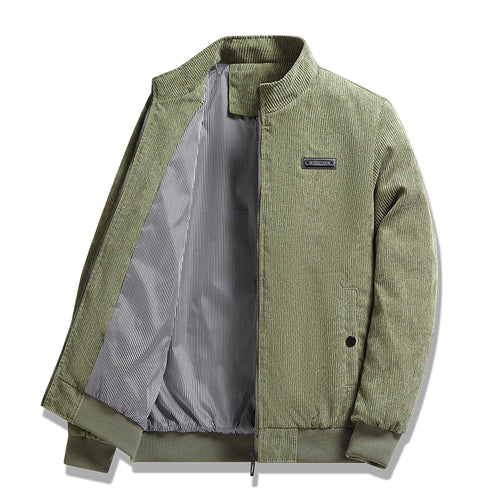 Herren Cordjacke mit Stehkragen Drune