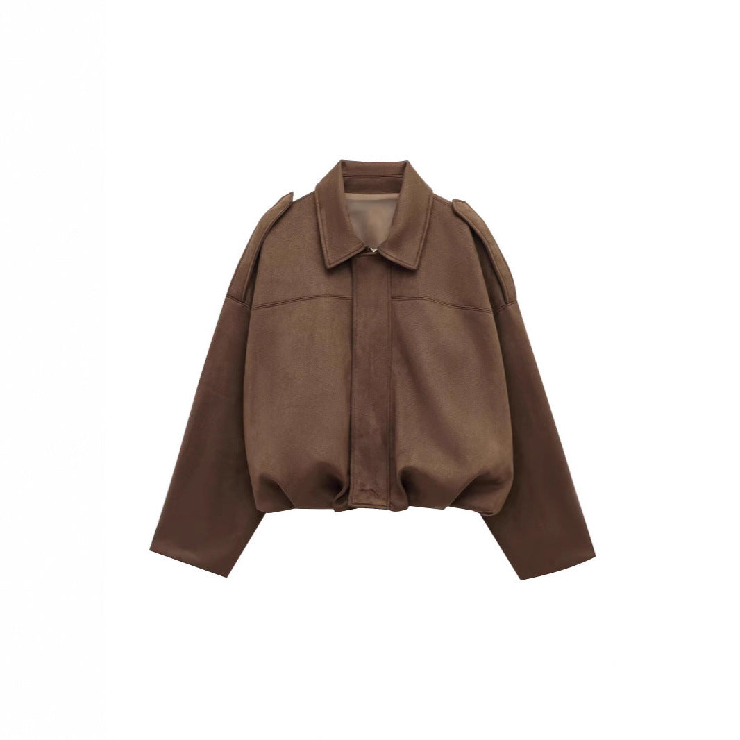 Damen Oversized Blousonjacke Drune