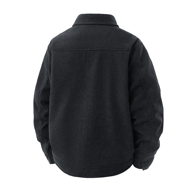 Herren Modische Kordjacke Drune