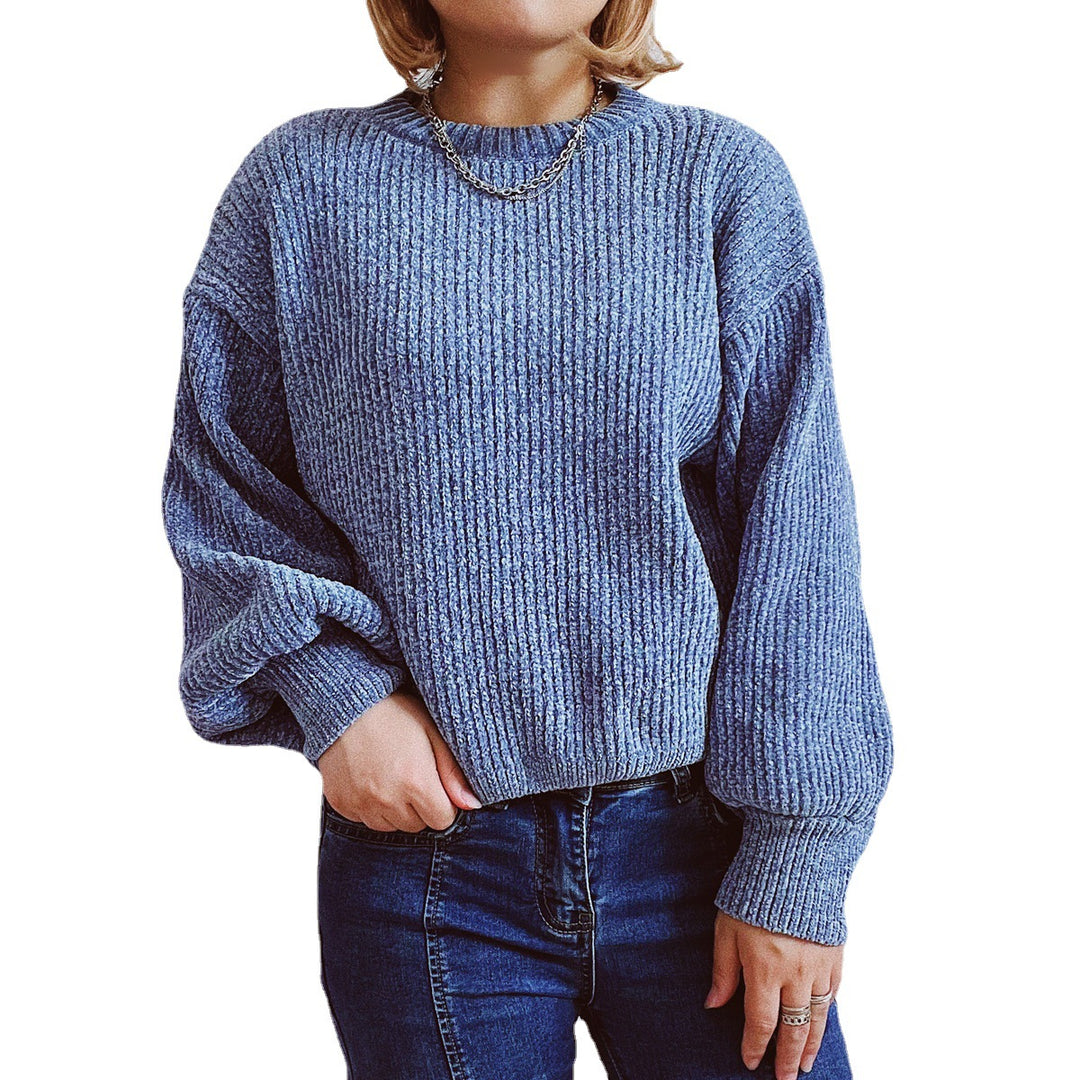 Damen Oversized Strickpullover Drune