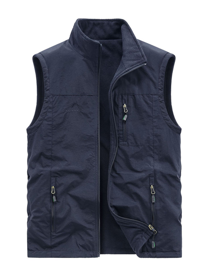 Herren Multifunktionale Fleece-Weste Drune