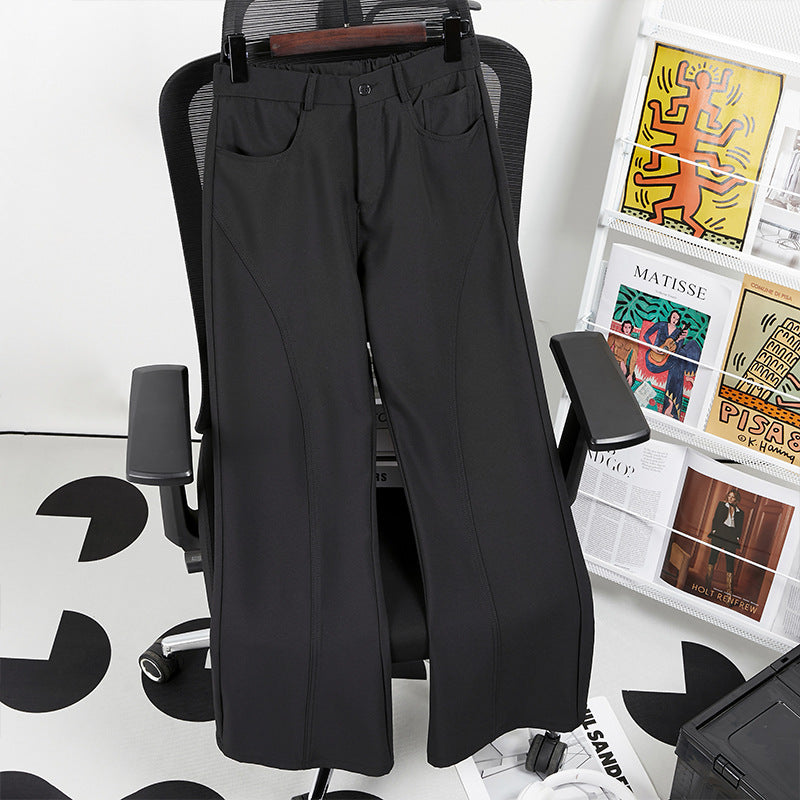 Damen Elegante und bequeme Weitbein-Hose Drune