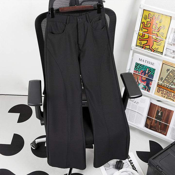 Damen Elegante und bequeme Weitbein-Hose Drune