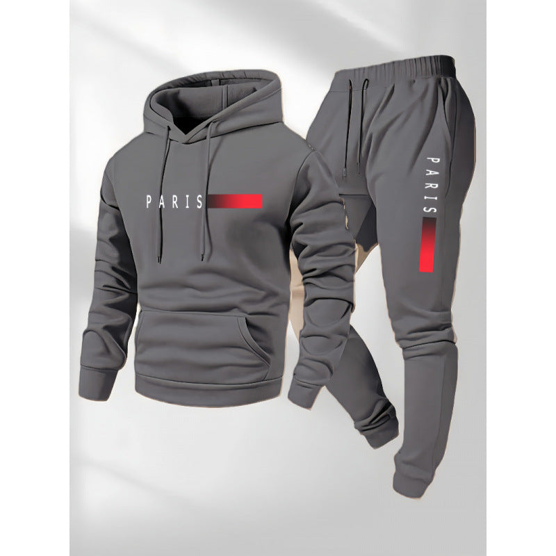Damen Sportliches Hoodie und Jogginghose Set Drune