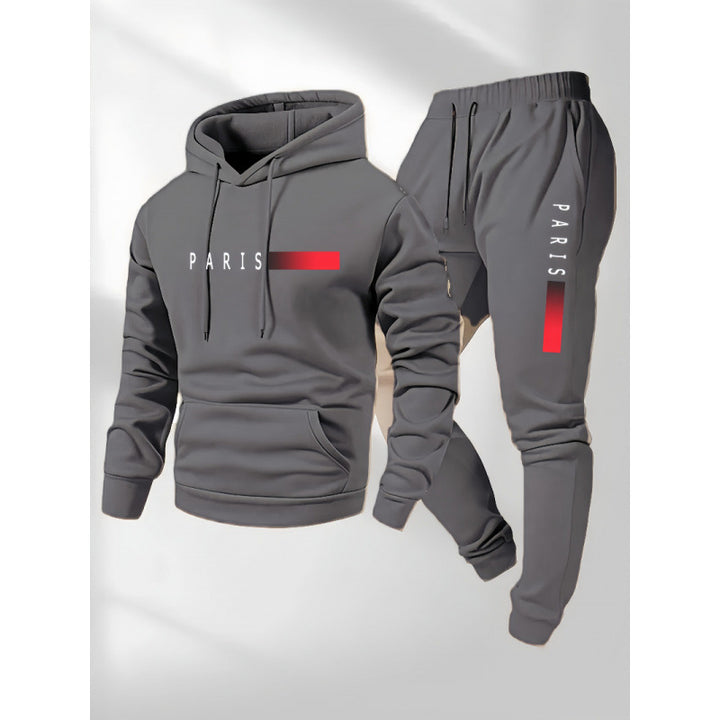 Damen Sportliches Hoodie und Jogginghose Set Drune