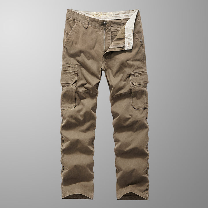 Herren Robust geschnittene Cargohose mit verstärkten Knien und Mehrfach-Taschen Drune
