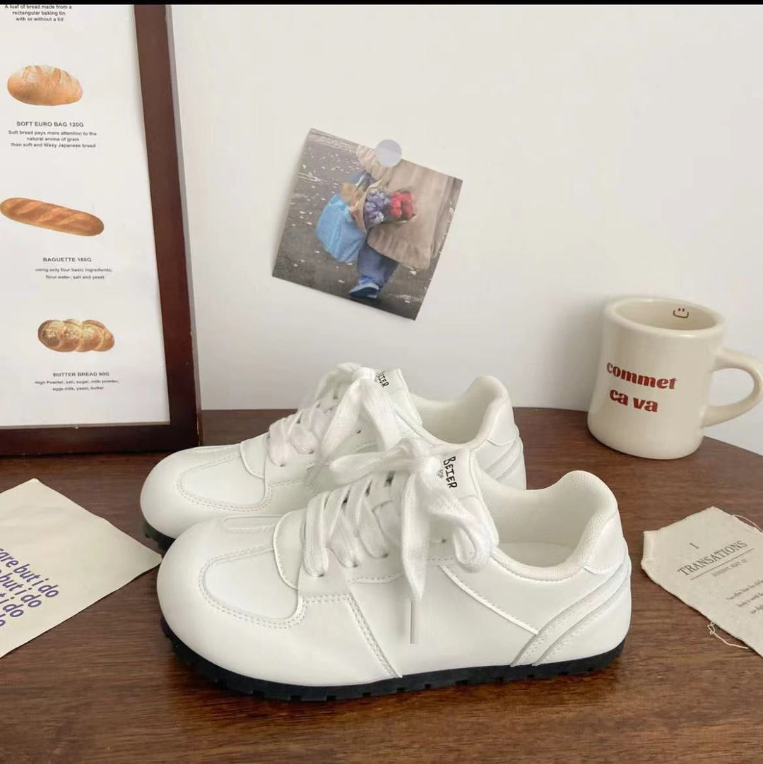 Damen Bequeme Freizeitsneaker mit atmungsaktiver Oberflächenstruktur und rutschfester Sohle Drune