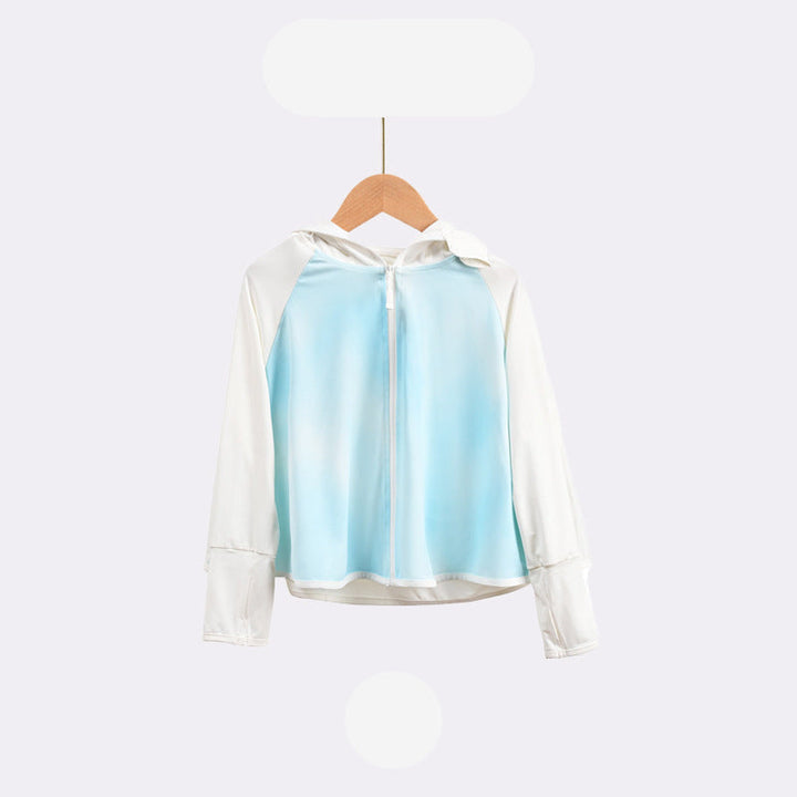 Kinder UV-Schutzjacke mit Kapuze und atmungsaktiven Eigenschaften Drune
