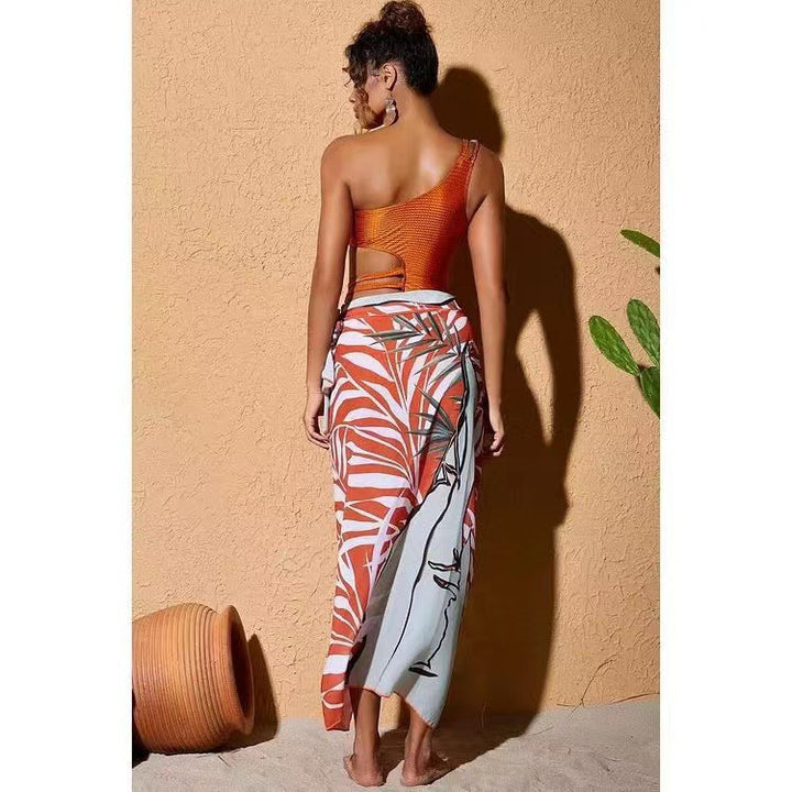 Damen Bikini-Set mit dekorativem Wickelrock Drune