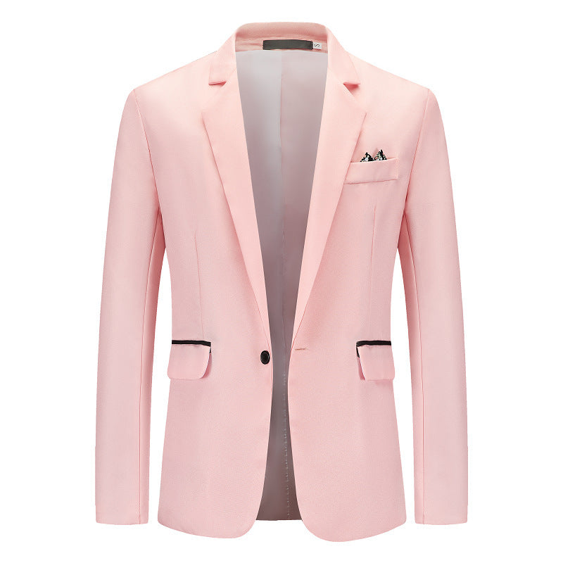 Herren eleganter Blazer mit strukturiertem Design und feinen Details Drune