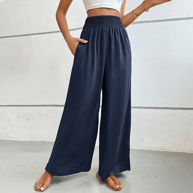 Damen Elegante Weite Sommerhose Drune