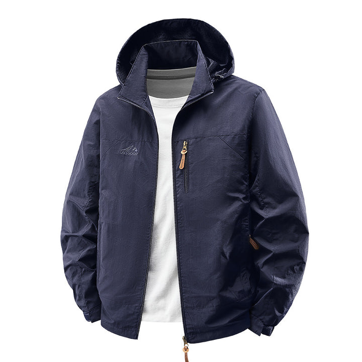 Herren Leichte und atmungsaktive Outdoor-Jacke Drune