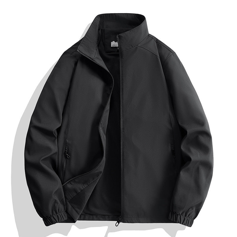 Herren Leichte Sportjacke mit hohem Kragen Drune 1787797825