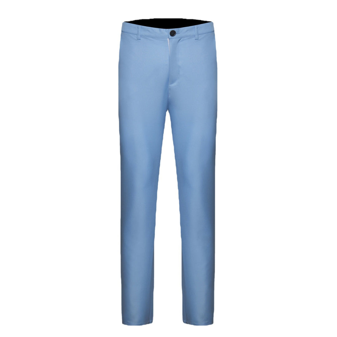 Herren elegante Chino-Hose mit schmalem Schnitt und atmungsaktivem Material Drune
