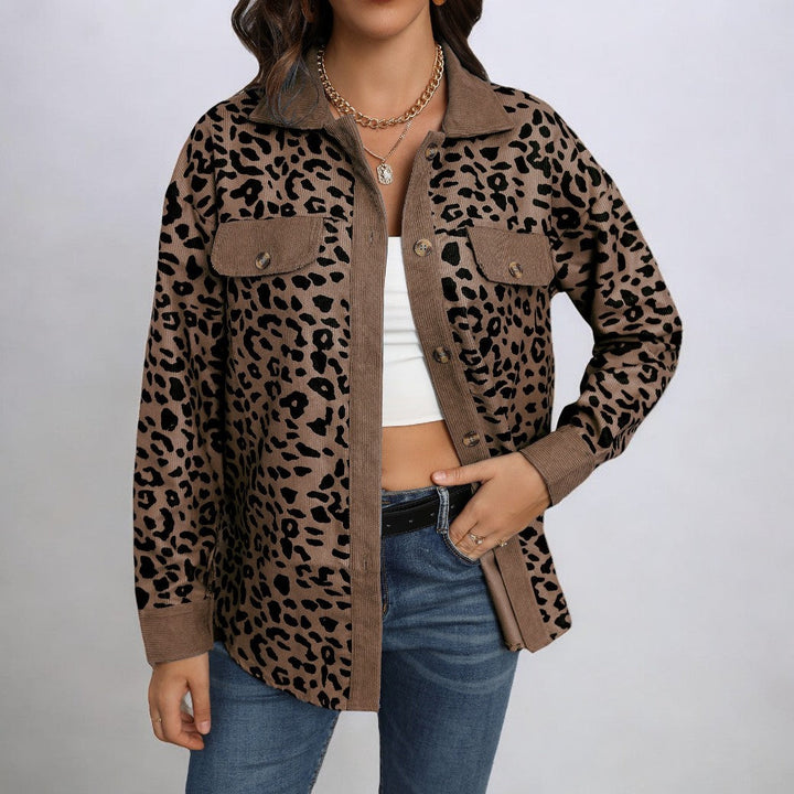 Drune | Stilvolle Leopardenjacke