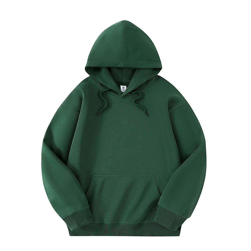 Unisex Minimalistischer Oversize-Kapuzenpullover mit French‑Terry-Qualität und verstärkten Nähten Drune