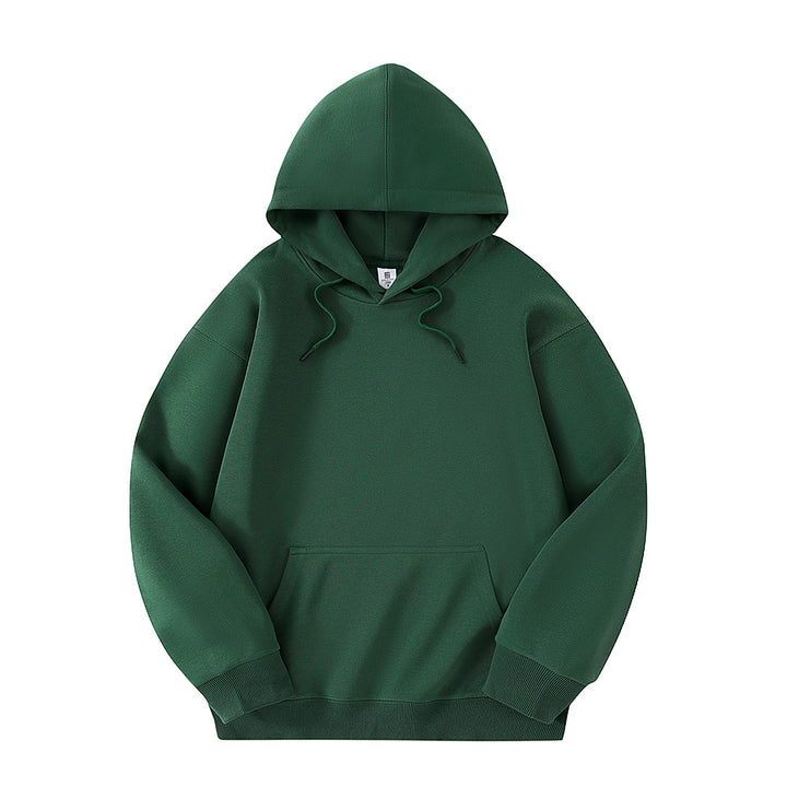 Unisex Minimalistischer Oversize-Kapuzenpullover mit French‑Terry-Qualität und verstärkten Nähten Drune