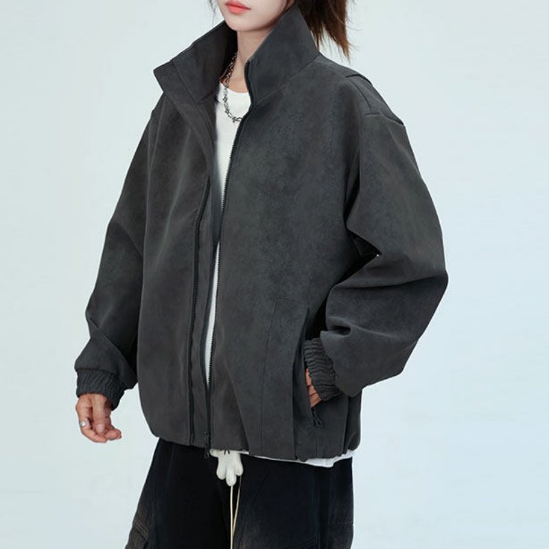 Damen Urbane Oversized-Jacke Drune