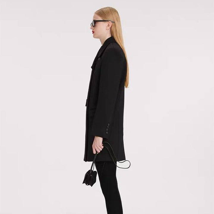 Damen eleganter und hochwertiger Trenchcoat mit modernem Schnitt Drune