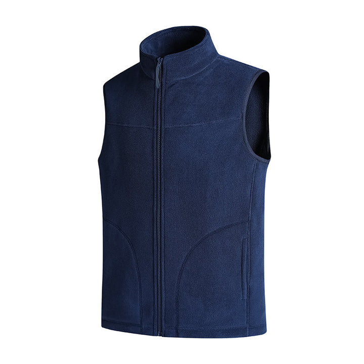 Damen Sportliche Fleece-Weste Drune