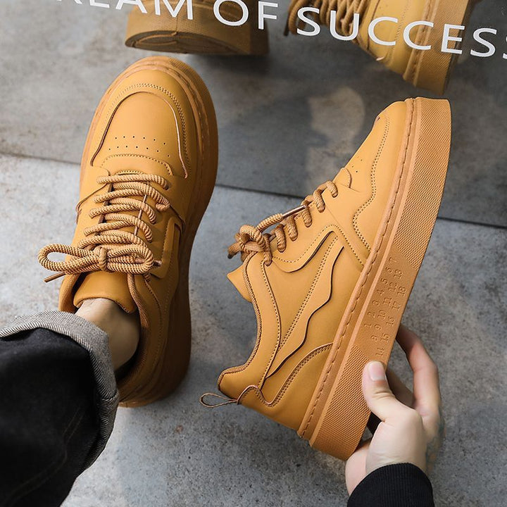 Damen modische Chunky Sneakers mit profilierter Sohle Drune