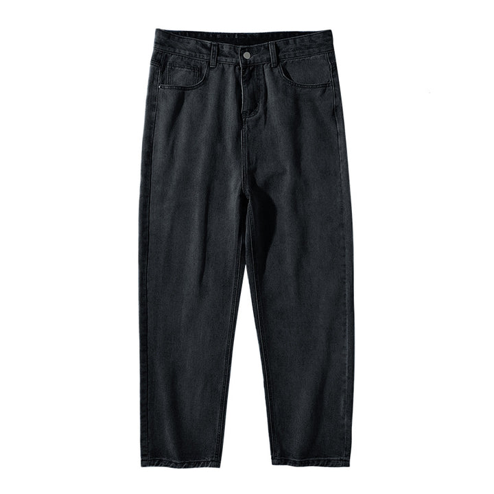 Damen Hochgeschnittene Relaxed-Fit Denim‑Hose mit leicht taillierter Schnittführung und geradem Knöchelabschluss Drune