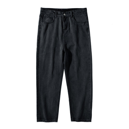 Damen Hochgeschnittene Relaxed-Fit Denim‑Hose mit leicht taillierter Schnittführung und geradem Knöchelabschluss Drune