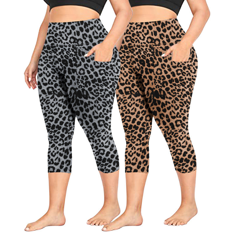 Damen Sculpting-Capri mit hoher Taille, Seitentaschen und formender Nahtführung Drune